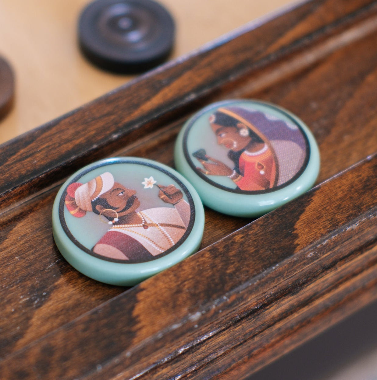 Raja and Rani Carrom Striker