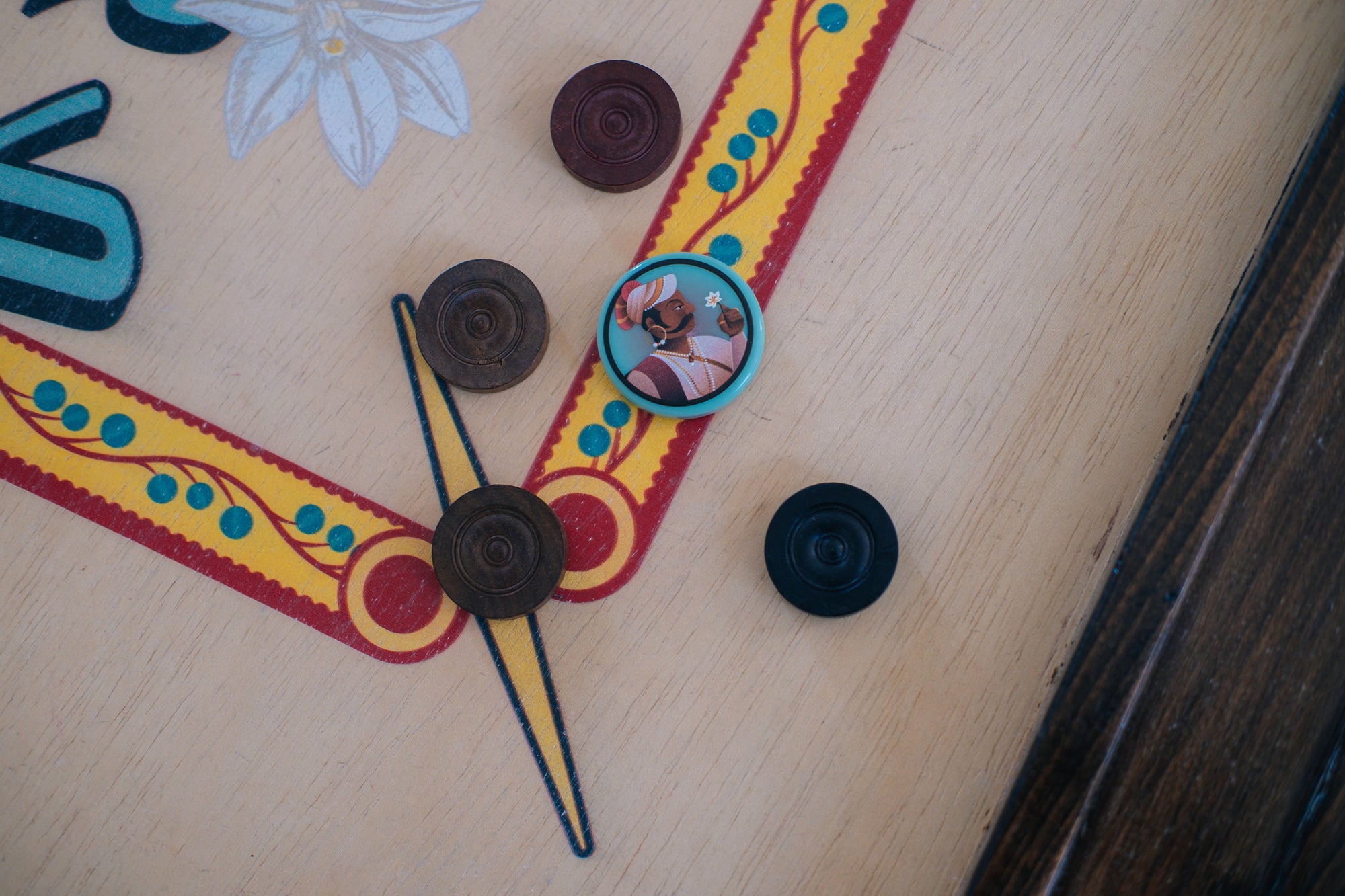 Raja and Rani Carrom Striker