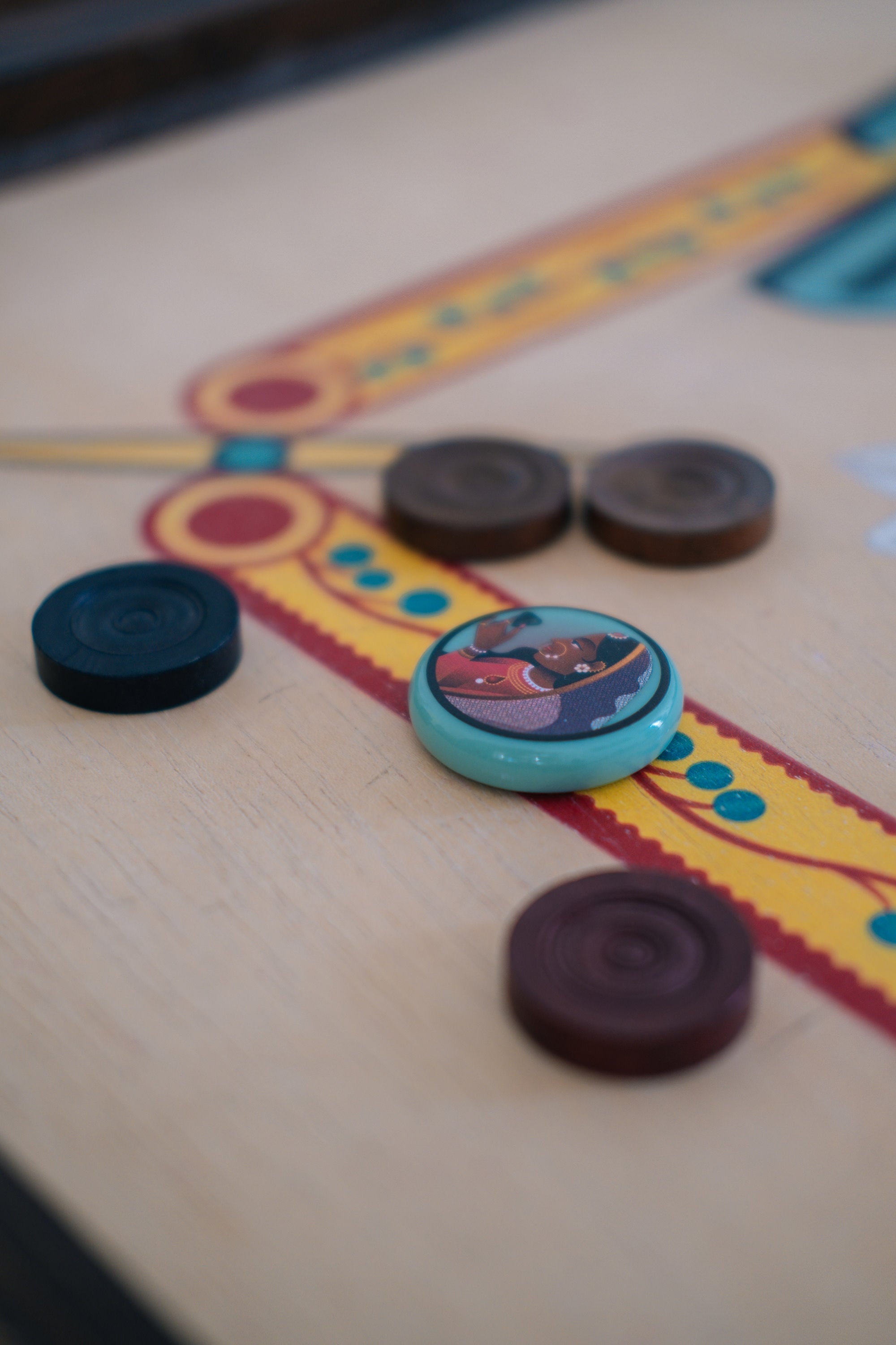 Raja and Rani Carrom Striker