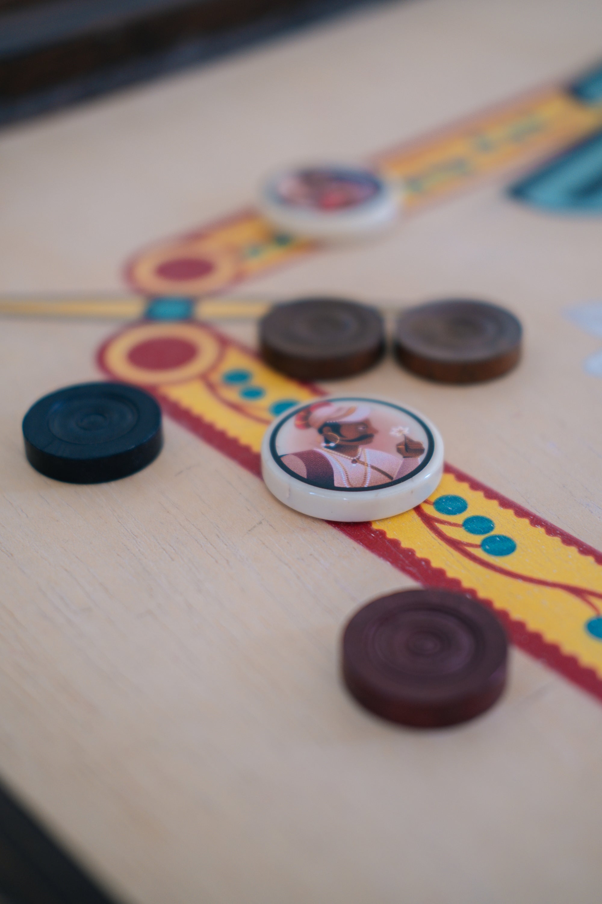 Raja and Rani Carrom Striker