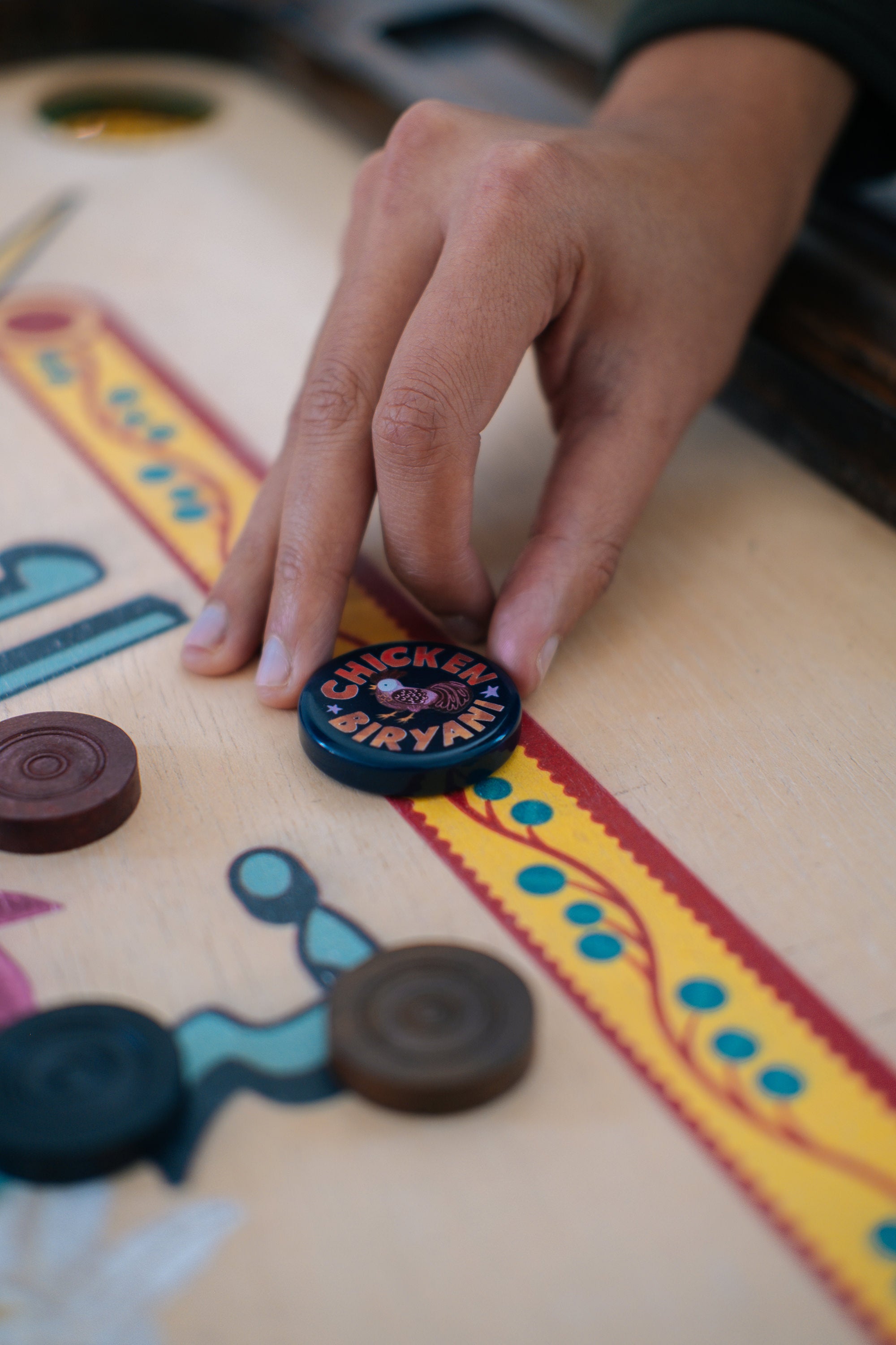 Biryani Carrom Striker