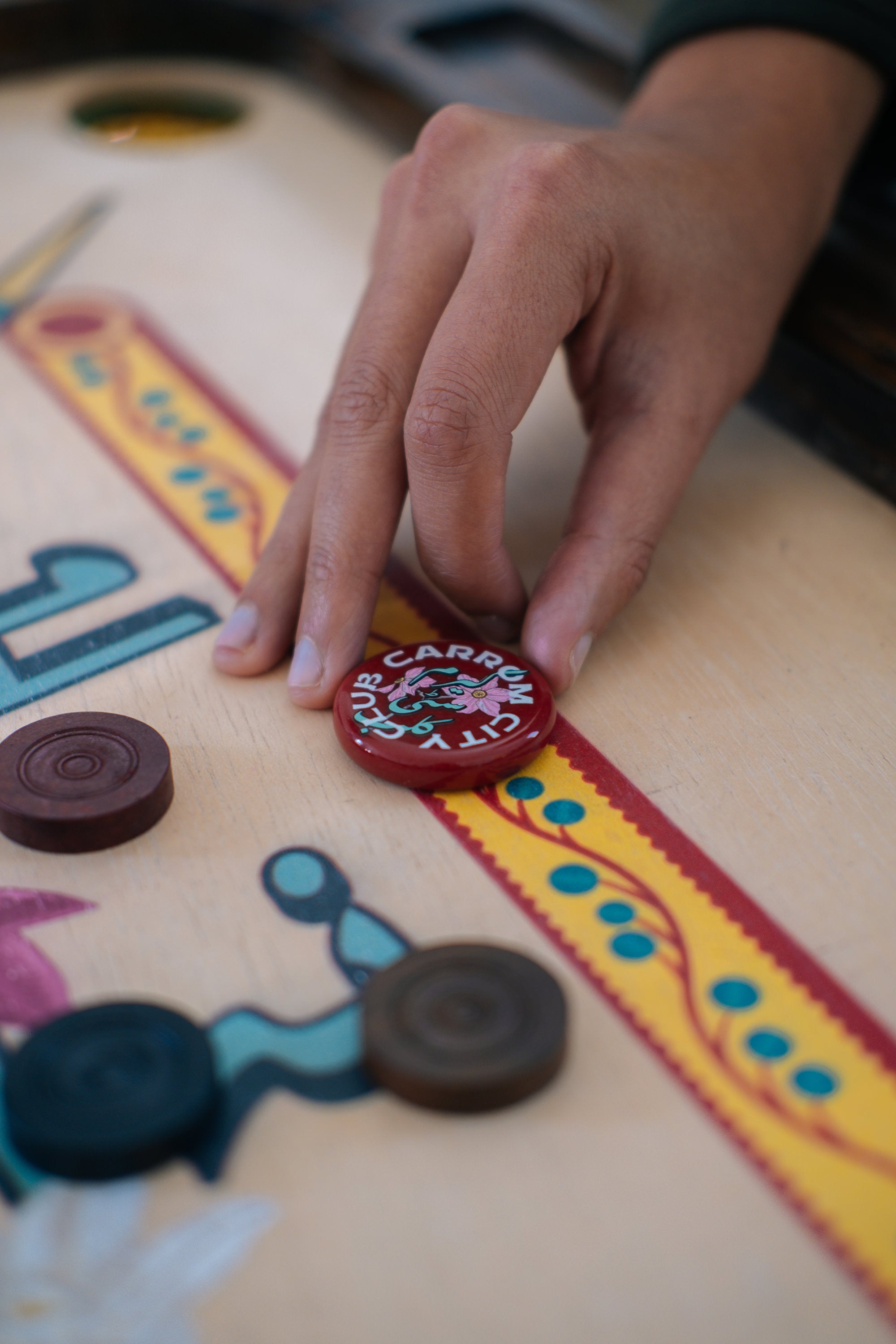 Carrom City Urdu Striker