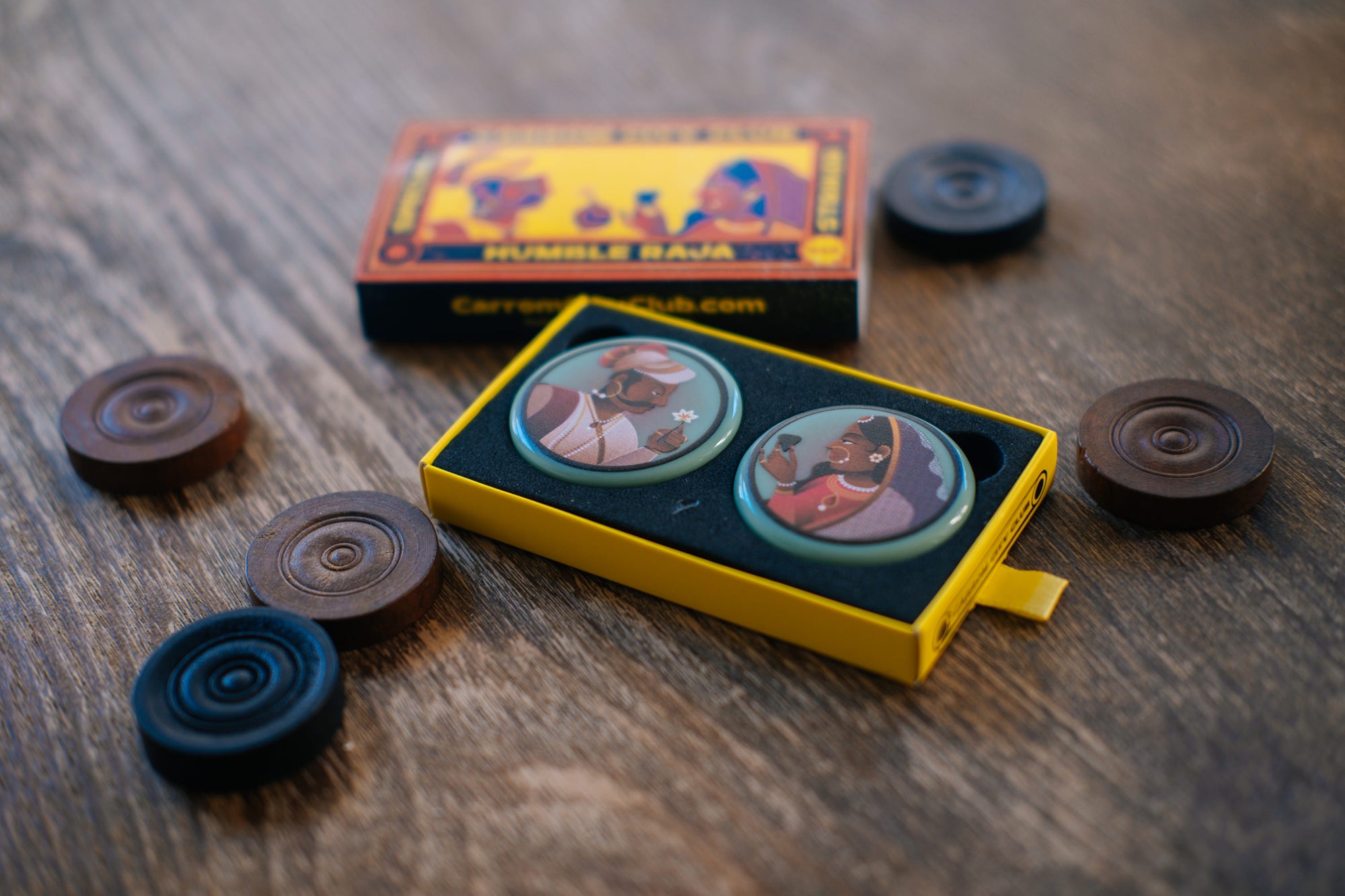 Raja and Rani Carrom Striker