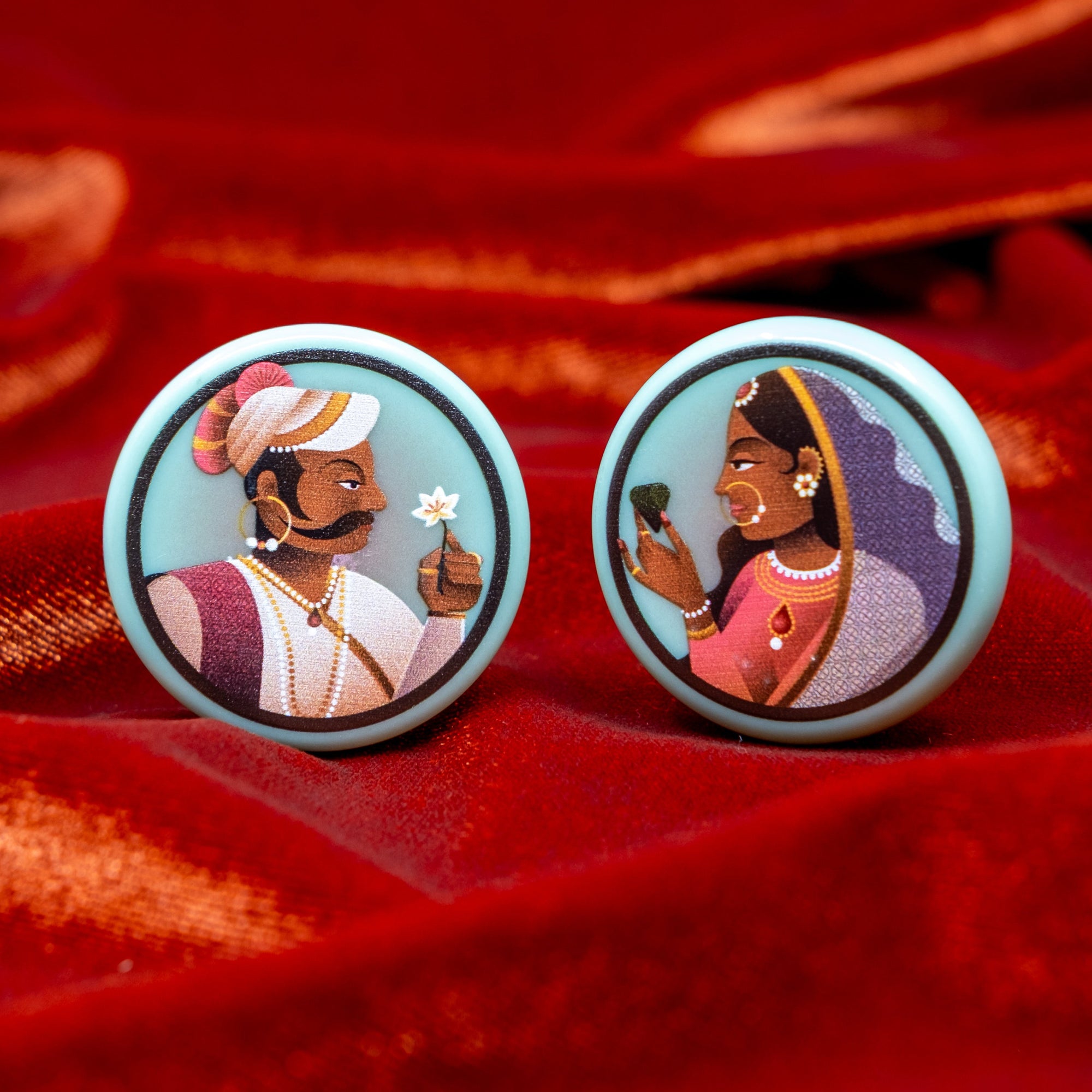 Raja and Rani Carrom Striker